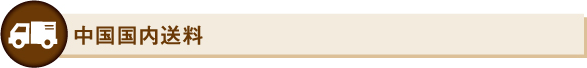 中国国内送料
